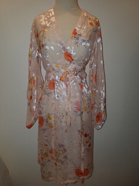 Kimono Dress Silk Chiffon