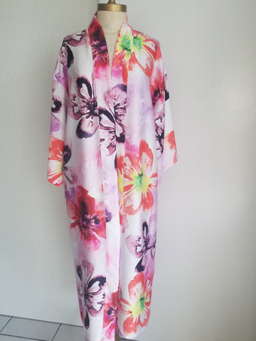 Kimono Jacket Long in silk