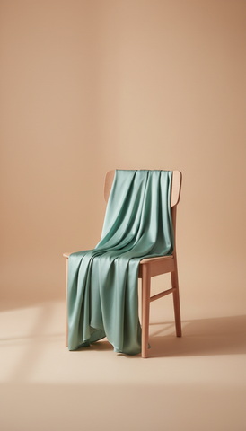 Seafoam Green Silk Kaftan