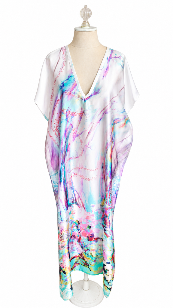 Caftan Silk - Cool Multi