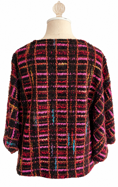 Butterfly Top Knit - Pink Multi