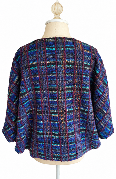 Butterfly Top Knit - Blue Multi