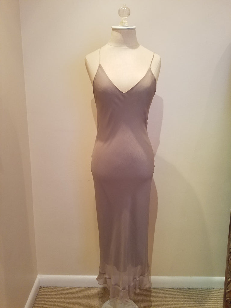 Slip dress bias cut Caryna Nina Haute Couture Designer Slip dress bias cut Caryna Nina Haute Couture Designer